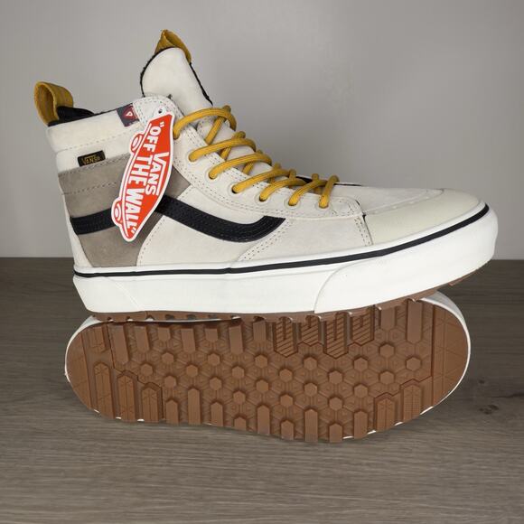 Vans Unisex Adult Sk8-Hi MTE-2 Beige Hydro Guard Waterproof Hiking boots M8/W9.5 - Picture 3 of 16